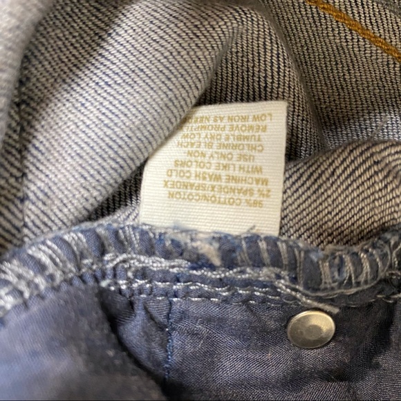 FREE PEOPLE Dark Wash Ankle Zip Jeans - Picture 5 of 9